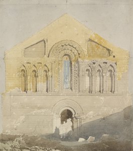 Façade ouest de l